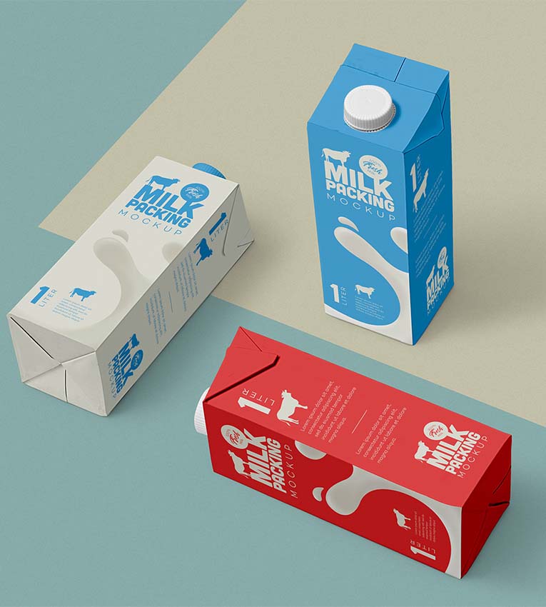 Chocolate Milk Boxes 